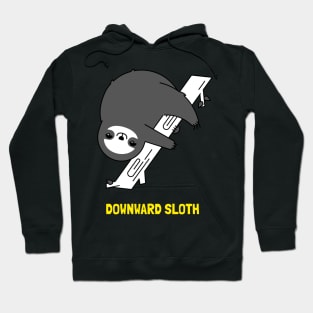 Downward Sloth Hoodie